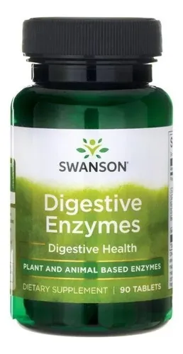 Swanson Enzimas Digestivas 90 Cap Refuerza La Salud Digestiv Sabor Sin ...