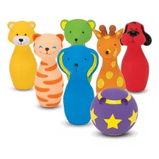 Melissa & Doug Juego Boliche Animales Juguete Preescolar