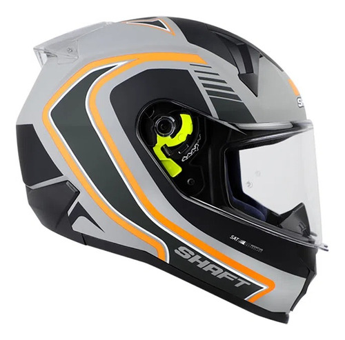 Casco Integral Shaft Sh-560 Lemans Grs-mate Nja Visor Transp Foto 3