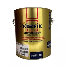 Cola Kisafix Couroforte Plus Adesivo De Contato 2,8kg