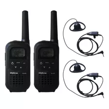 2x Rádio Comunicador Intelbras Rc4002 + Fone Tipo D Concha