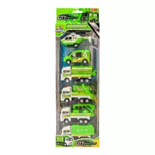 Kit 6 Carrinhos Caminhão Miniatura Coleção A Fricção Oferta