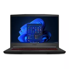 Laptop Gamer Msi Gf65 Thin 10ue-213 15.6 Pulgadas Fhd 1920 X 1080 Px 144hz Intel Core I5-10500h 8 Gb Ram 512 Ssd Nvidia Geforce Rtx 3060 6gb Gddr6 Windows 10 Home