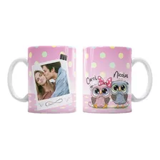 Caneca Personalizada Porcelana 325 Ml Foto Ou Frases Brinde