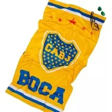 Toallon Playero Boca Juniors Escudo Con Licencia Oficial !!