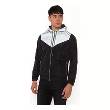 Campera Rompeviento Con Reflex Old Bridge Modelo Lloyd