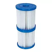 Cartucho Filtro Tipo I Piscinas Bestway Pack 2 Units 8x9 Cms