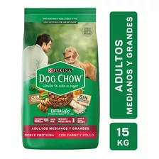 Alimento Para Perros Dog Chow Adultos Med. Y Grandes 15 Kg