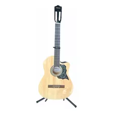 Guitarra Acustica Color Natural Cuerdas Nylon Freeman 