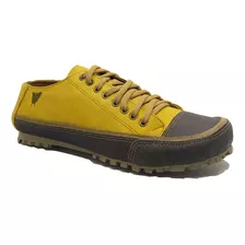 Zapatillas Calzado Cuero Hombre Mujer Agua Patagona Amarillo