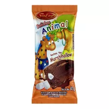 Bolo Santa Edwiges Animal Mini De Chocolate E Marshmallow Em Pacote 40 g