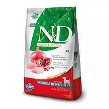 N&d Canino Adulto Medium Breed Pollo Y Granada 2,5 Kg Pt