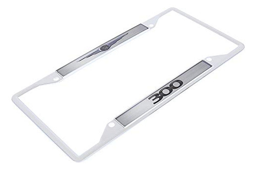 - Compatible With Chrysler Logo 300 License Plate Frame Foto 2
