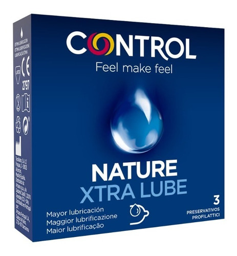 Preservativos Control Nature Xtra Lube X3 Uds