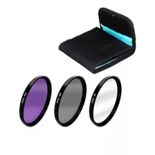 Filtros De 58mm Kit Completo 3 Unidades Uv Fld Cpl