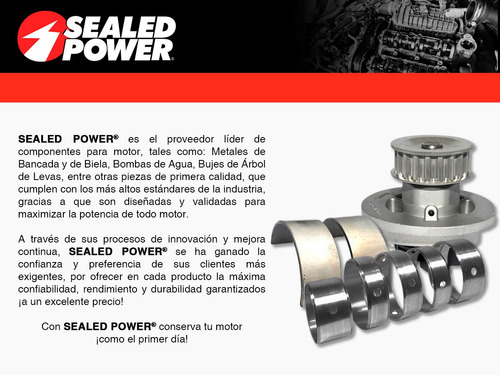 Set Metales Bancada 0.75 Safari V6 4.3l 85 A 03 Sealed Power Foto 3
