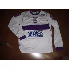 Defensor Do Uruguai Home 2007 Camisa Usada Em Jogo
