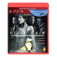 Jogo Heavy Rain - Ps3 - Original Midia Fisica