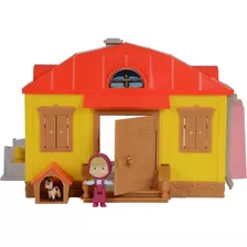 Casa Plegable De Masha Y El Oso Figura De Masha Y Accesorios