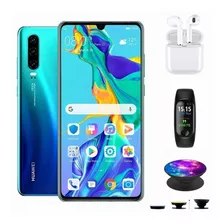 Smartphone Huawei P30 Dual Sim 256 Gb Azul Aurora 8 Gb Ram