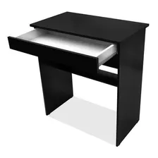 Mesa Escrivaninha Office Notebook Computador Com Gaveta Vt Cor Preto