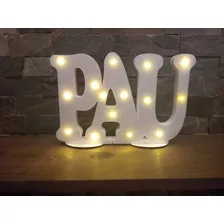 Nombre Iluminado En Polifan