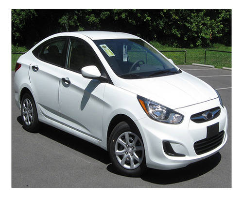 Para 2012-2017 Hyundai Accent Luz Antiniebla Delantera Bisel Foto 2