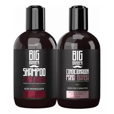 Shampoo + Condicionador Barba Big Barber Pacote Com 2 Unidad