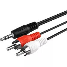 Cable Spica A Rca Para Audio 1.50 Metros Muy Buena Calidad