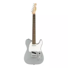 Guitarra Eléctrica Squier By Fender Telecaster De Álamo Slick Silver Laca Poliuretánica Con Diapasón De Laurel