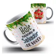 Caneca Feliz Natal Nasceu O Salvador 22