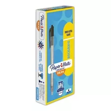 Bolígrafo, Paper Mate, 1.0 Mm, M, Negro, 5 Cajas De 12 Pzs