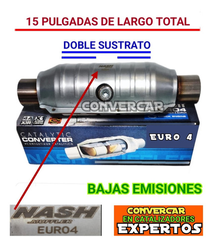 Euro 4 Catalizador Dodge Durango V6 3.6 2013 Al 2019 Foto 2