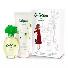 Set Perfume Gres Parfums Cabotine 100ml + Body Lotion 200ml