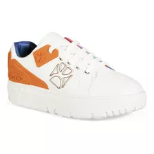 Tenis Cloe Para Mujer Estilo Casual Monograma Bordado