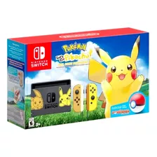 Nintendo Switch Pokemon Lets Go Pikachu Pokeball Plus Bundle