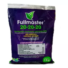 Fullmaster Npk 20-20-20 1kg Abono Foliar Triple 20