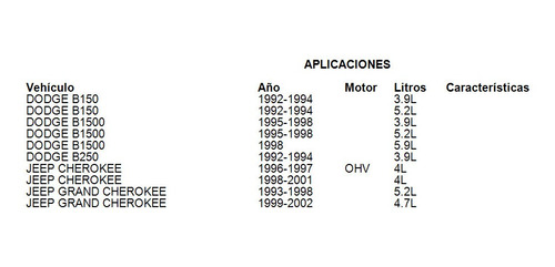 Tensor Polea De Accesorios Dodge D250 1993 5.9l Ina Foto 2