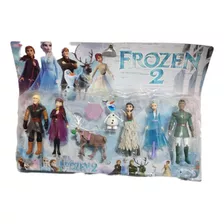 Muñecos De Frozen X 7 Personajes Articulados 