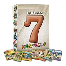 Jogo Das Sete Famílias Jogo De Cartas Ludens Spirit Jl002