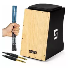 Cajon Elétrico + Vassourinha + Cabo Spark