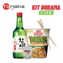 Cup Noodles Yakissoba Tradicional + Bebida Coreana Jinro