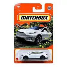 Matchbox Tesla Model X #59 2022 Blanco