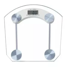 Balanza Digital Personal Baño Vidrio 180 Kg / Control Peso Color Blanco