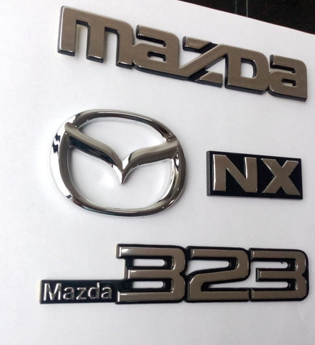 Emblemas Traseros Mazda 323 Nx Autoadhesivos  Foto 6