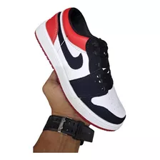 Zapatos Botas Jordan Retro 1 Negra Roja Clasica Zoom Air 