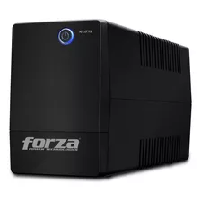 Ups Interactiva Forza Nt-751, 750va/375w, 6 Tomas, 1pc±25min Color Negro