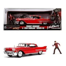 Freddy Krueger & 1958 Cadillac Series 62 1:24