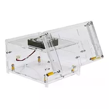 Caja Acrílica C/ventilador Para Makerbase Mks Dlc32