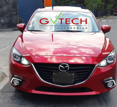Leds Altas Funcin Drl Mazda 3 2014 - 2018 + Acondicionador Voltaje Plug\u0026play Foto 7